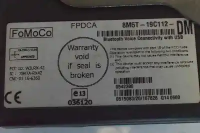 Second-hand car spare part hands free module for ford focus ii sedán (db_, fch, dh) 1.8 tdci oem iam references 8m5119c112dm  4m5t14b507ab