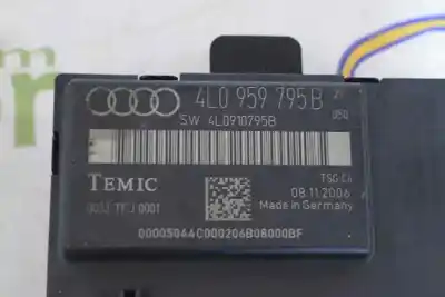 Peça sobressalente para automóvel em segunda mão módulo electrónico do fecho central por audi q7 (4l) 3.0 v6 24v tdi referências oem iam 4l0959795b  