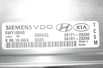 Second-hand car spare part ecu engine control for hyundai tucson 2.0 oem iam references 3918123230  3917123230
