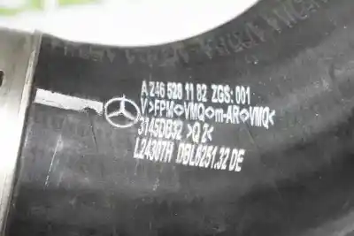 Second-hand car spare part intercooler pipe for clase c clase gla 2.1 cdi oem iam references a2465281182  