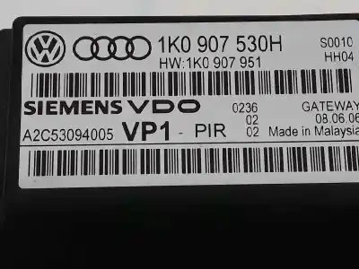 Second-hand car spare part gateway control unit for volkswagen caddy ka/kb (2k) life oem iam references 1k0907530h  a2c53094005
