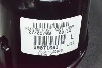 Tweedehands auto-onderdeel linker achterlamp in deur voor nissan qashqai / qashqai +2 i (j10, nj10, jj10e) 1.5 dci oem iam-referenties 26555jd800  26555jd800
