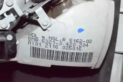 Second-hand car spare part right tailgate door light for bmw x3 (e83) 2.0 d oem iam references 63213420204  63213420204