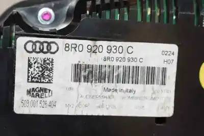 Автозапчастина б/у панель інструментів для audi q5 3.0 v6 24v tdi посилання на oem iam 8r0920930c  8r0920930d