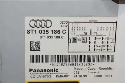Автозапчастина б/у gps навігаційна система для audi q5 3.0 v6 24v tdi посилання на oem iam 8t1057186cx  8t1035186c