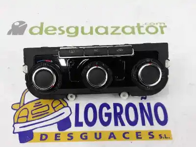 Peça sobressalente para automóvel em segunda mão comando de sofagem (chauffage / ar condicionado) por volkswagen golf vi (5k1) 2.0 tdi referências oem iam 3c8907336ab