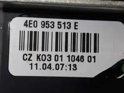 Автозапчастина б/у перерівний контроль для audi a4 b7 avant (8ed) 2.0 tdi 16v посилання на oem iam 4e0953513k  4e0953513e