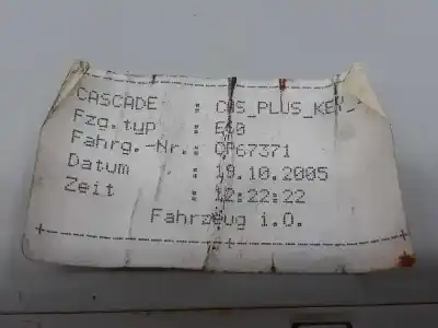 Second-hand car spare part bsi control unit for bmw 5 (e60) 520 d oem iam references 61356981416  61356927924