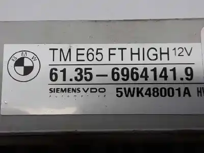 Автозапчасти б/у закрытый распределительный щит за bmw 7 (e65, e66, e67) 730 ld ссылки oem iam 61356964141  siemens 5wk48001a