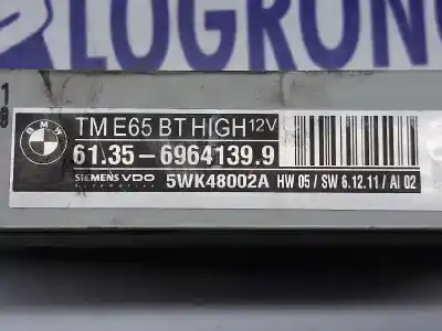 Автозапчасти б/у закрытый распределительный щит за bmw 7 (e65, e66, e67) 730 ld ссылки oem iam 61356964139  