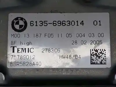 Second-hand car spare part central locking pump for bmw 5 (e60) 535 d oem iam references 61356963014  61356963014