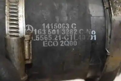 Second-hand car spare part intercooler pipe for clase c clase m 2.7 cdi 20v oem iam references a1635011124  a1635011124