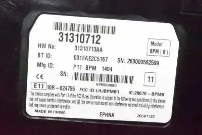 Автозапчасти б/у блок управления телефоном за volvo xc60 i suv (156) 2.4 d ссылки oem iam 31310712  31310713aa
