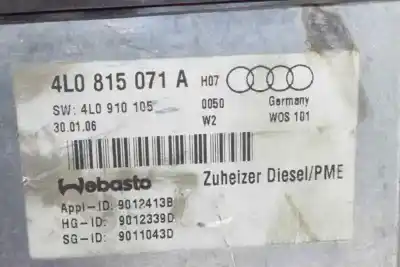 Автозапчастина б/у повне нормальне опалення для audi q7 (4l) 3.0 v6 24v tdi посилання на oem iam 4l0815071a  4l0910105