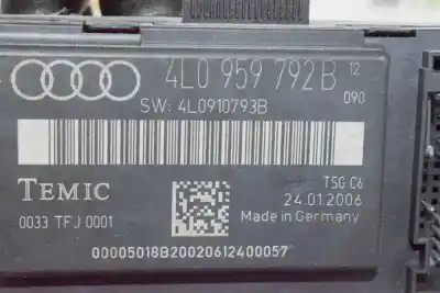Автозапчасти б/у закрытый распределительный щит за audi q7 (4l) 3.0 v6 24v tdi ссылки oem iam 4l0959792b  0033tfj0001