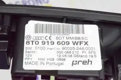 Second-hand car spare part multifunction switch for audi a4 b8 (8k2) 2.0 tdi oem iam references 8t0919609  8t0919609wfx