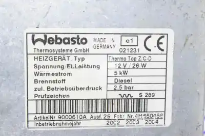 Second-hand car spare part full normal heating for mazda 6 sedán (gg) 2.0 di (gg14) oem iam references rf5c209a0c  rf5c209a0l
