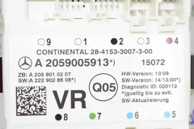 Автозапчастина б/у щит закр для clase c clase c lim. 2.1 cdi посилання на oem iam a2059005913  a2059005913