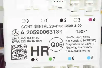 Автозапчастина б/у щит закр для clase c clase c lim. 2.1 cdi посилання на oem iam a2059006313  a2059006313