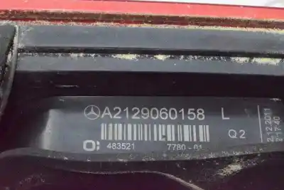 Second-hand car spare part left tailgate light for clase c clase e lim. 2.1 cdi oem iam references a2129060158  a2129060158