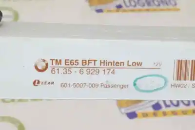 Second-hand car spare part central locking pump for bmw serie 7 (e65/e66) 4.0 740d oem iam references 61356929174  61356929174