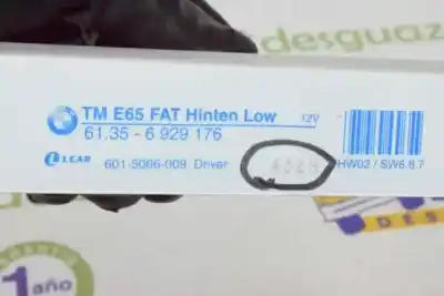 Second-hand car spare part central locking pump for bmw serie 7 (e65/e66) 4.0 740d oem iam references 61356929176  61356929176