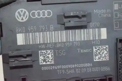 Автозапчастина б/у щит закр для audi a4 b8 (8k2) 2.0 tdi посилання на oem iam 8k0959793b  8k0959793b