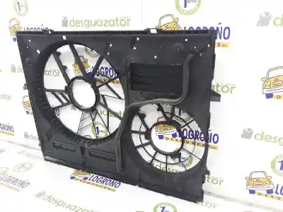 Gebrauchtes Autoersatzteil kühlergehäuse zum audi q7 (4l) 3.0 v6 24v tdi oem-iam-referenzen 7l0121207d  7l0121207d