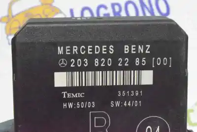 Tweedehands auto-onderdeel schakelbord sluiten voor mercedes-benz clase c (w203) c 220 cdi (203.008) oem iam-referenties a2038202285  a2038202285