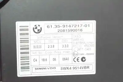 Second-hand car spare part bsi control unit for bmw 5 (e60) 520 d oem iam references 61359147217  61359147217