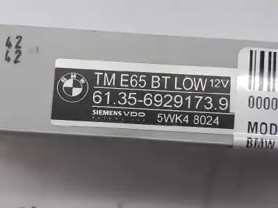 Second-hand car spare part central locking pump for bmw 7 (e65, e66, e67) 730 d oem iam references 61356929173  