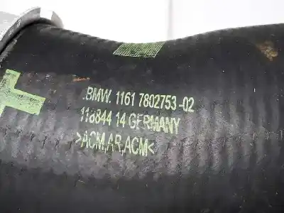 Second-hand car spare part intercooler pipe for bmw 3 (e90) 320 d oem iam references 11617802753  11884414