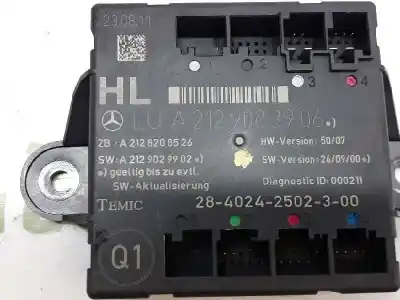 Автозапчастина б/у щит закр для clase c clase c familiar 2.1 cdi посилання на oem iam a2129003906  2840242502300