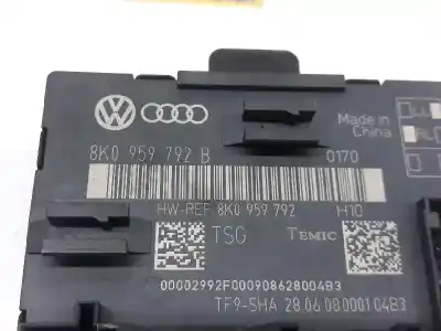 Автозапчасти б/у закрытый распределительный щит за audi a4 b8 (8k2) 2.0 tfsi ссылки oem iam 8k0959792  8k0959792b