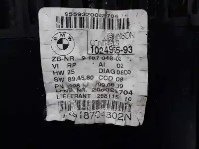 Peça sobressalente para automóvel em segunda mão quadrante por bmw 1 coupé (e82) 118 d referências oem iam 62109283803  9187048