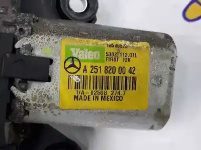Second-hand car spare part rear windshield wiper motor for clase c clase r 3.0 cdi oem iam references a2518200042  2518200042