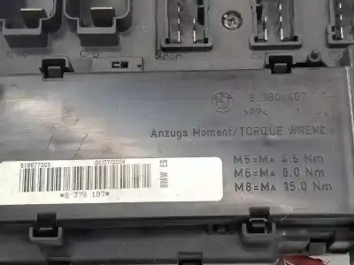Second-hand car spare part fuse box unit for bmw x5 (e53) 3.0 d oem iam references 61138380407  61138380407