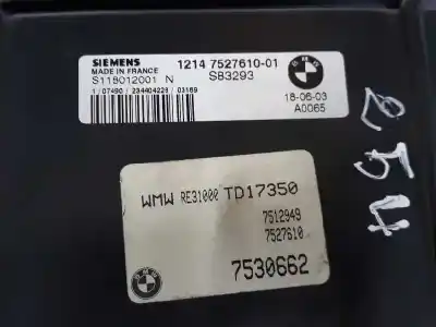 Second-hand car spare part ecu engine control for mini mini (r50, r53) cooper s oem iam references 7530662  12147563206