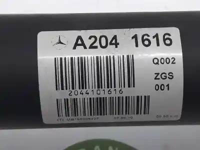 Pezzo di ricambio per auto di seconda mano trasmissione centrale per mercedes clase c (w204) berlina 2.1 cdi cat riferimenti oem iam a2044101616 a2041616 2044101616 