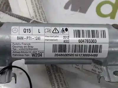 Автозапчастина б/у передня ліва подушка безпеки для mercedes-benz clase c (w205) lim. 2.1 cdi cat 170 cv / 125 kw посилання на oem iam 2048600505  604703303