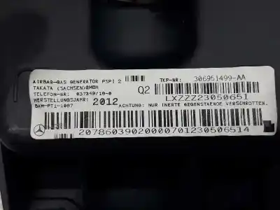 Peça sobressalente para automóvel em segunda mão airbag dianteiro direito por mercedes-benz clase c bm 204 berlina c 220 cdi blueefficiency edition 204.002 referências oem iam 2078603902  2078603902
