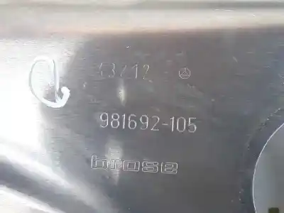 Автозапчастина б/у регулятор вікна передній лівий для mercedes-benz clase c (w205) lim. 2.1 cdi cat 170 cv / 125 kw посилання на oem iam a2047200579  981692105