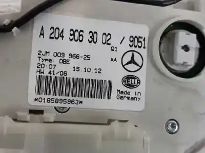 Peça sobressalente para automóvel em segunda mão luz interior por mercedes-benz clase c bm 204 berlina c 220 cdi blueefficiency edition 204.002 referências oem iam a20490630029051  20490630029051
