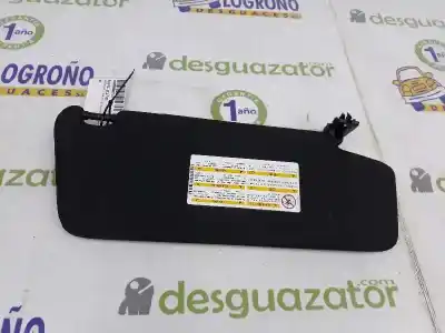 Peça sobressalente para automóvel em segunda mão pára-sol esquerdo por clase c clase c lim. 2.1 cdi referências oem iam 20481045109e86