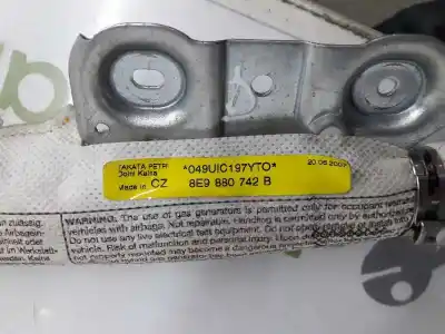 Second-hand car spare part front right curtain airbag for audi a4 b7 avant (8ed) 2.0 tdi 16v oem iam references 8e9880742b  8e9880742b