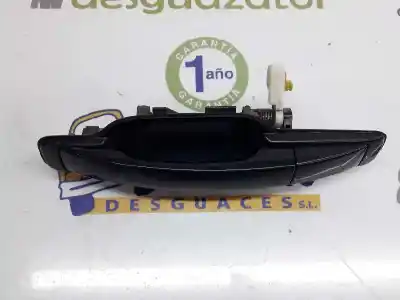 Second-hand car spare part exterior left rear door handle for ssangyong actyon 2.0 td oem iam references 7344009001lak  7344009002lak