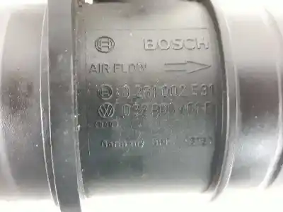 Second-hand car spare part flowmeter for audi a3 (8p1) 1.9 tdi oem iam references 038906461b  038906461b