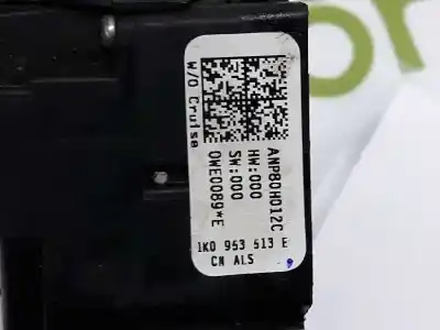 Автозапчастина б/у перерівний контроль для seat leon (1p1) 1.4 tsi посилання на oem iam 1k0953519h  