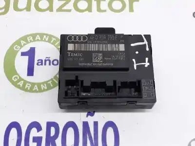 Peça sobressalente para automóvel em segunda mão módulo electrónico do fecho central por audi a6 c6 (4f2) 2.7 tdi referências oem iam 4f0959795f  4f0959795f