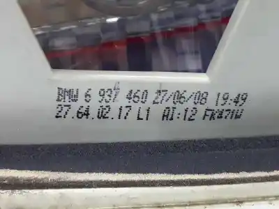 Second-hand car spare part right tailgate light for bmw 3 (e90) 318 d oem iam references 6937460  63216937460